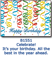 Birthday Dots Birthday Card